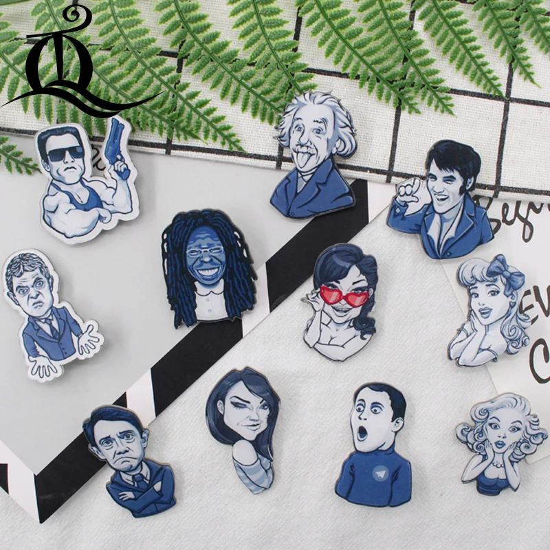 Бесплатная доставка 1 шт. Модные Акриловые аксессуары с героями мультфильмов