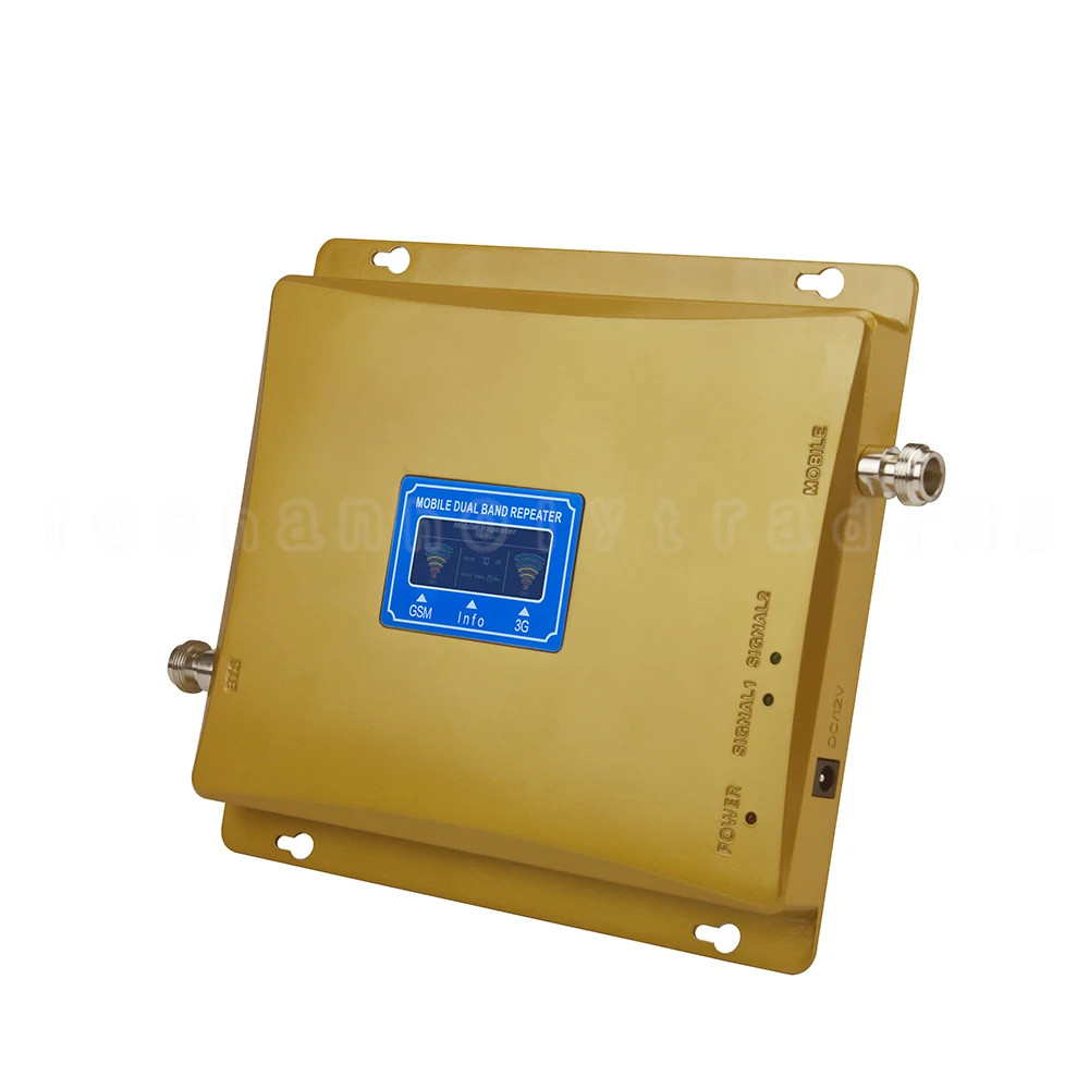 2G 3G GSM 900 МГц Ретранслятор WCDMA 2100 Усилитель сотового сигнала UMTS repedor