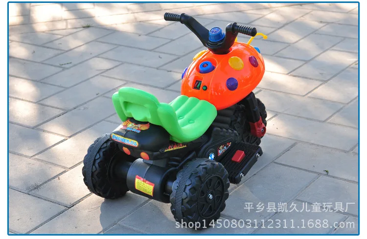 Nine light beetle Детский Электрический мотоцикл детская машинка на аккумуляторах трицикл музыкальное освещение прямые продажи от производителей