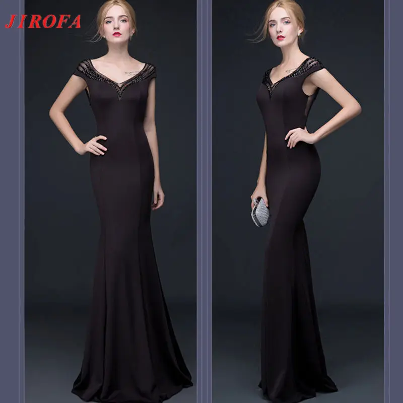 Black Летнее женское платье Vestidos Verano, официальное длинное платье макси с диомандами, элегантное облегающее красное платье без рукавов с глубоким v-образным вырезом на спине - Цвет: Black