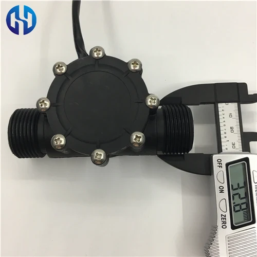 1.2" расход 5~ 120L / min управления вода жидкость воды пластиковые зал турбины датчик контроля потока