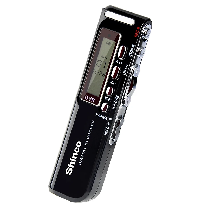 Shinco rv03 8 г ЖК-дисплей Цифровые диктофоны ГБ Портативный аудио Регистраторы