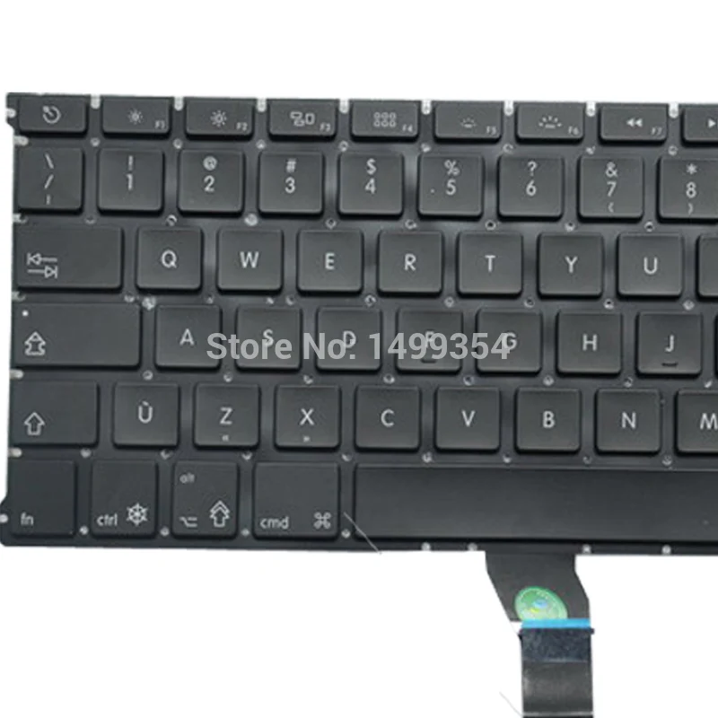5 шт. новая A1369 A1466 канадская клавиатура для Apple Macbook Air 13 ''A1466 Канада Стандарт 2011