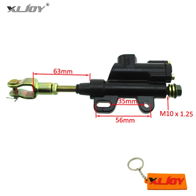 Черный цилиндр XLJOY для заднего ножного тормоза 50cc 110cc 125cc 150cc 200cc 250cc ATV Quad|Рычаги