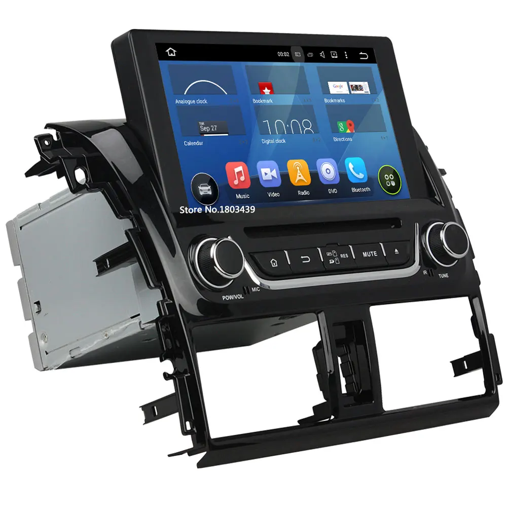 Cortex A9 HD 1024*600 Четырехъядерных Процессоров 1.6 Г ПРОЦЕССОРА 16 ГБ Flash Android 5.1.1 Dvd-плеер