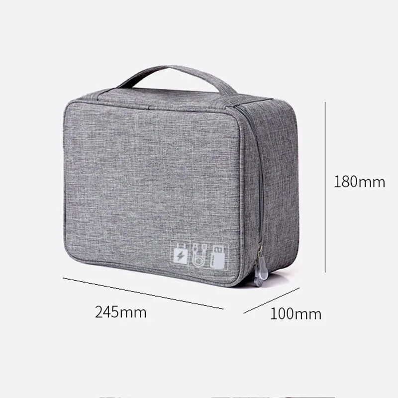 Сумка для кабеля USB гаджета зарядное устройство провода цифровые аксессуары