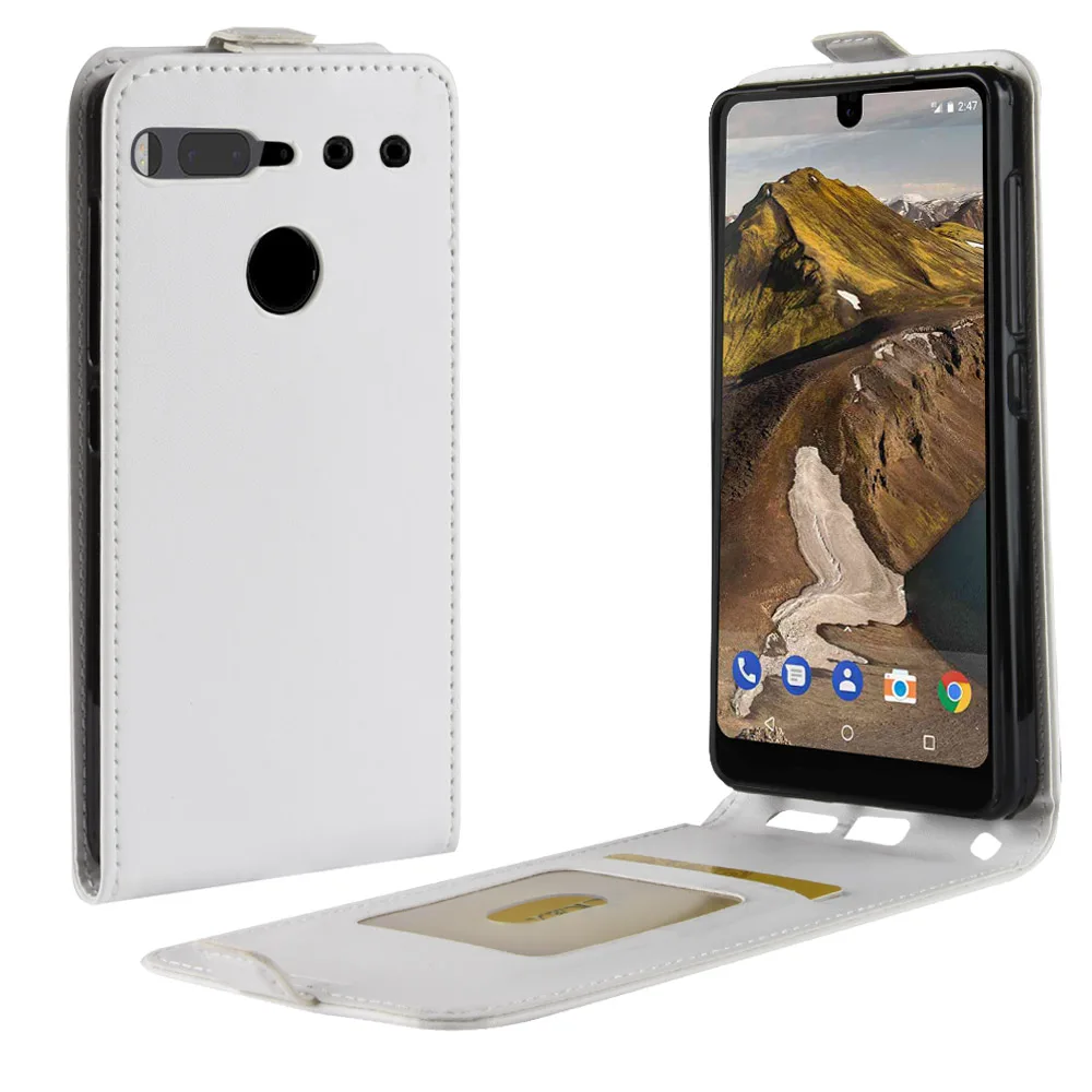 Кожаный чехол для Essential Phone PH 1 Очаровательная поверхность кожаный магнитный флип