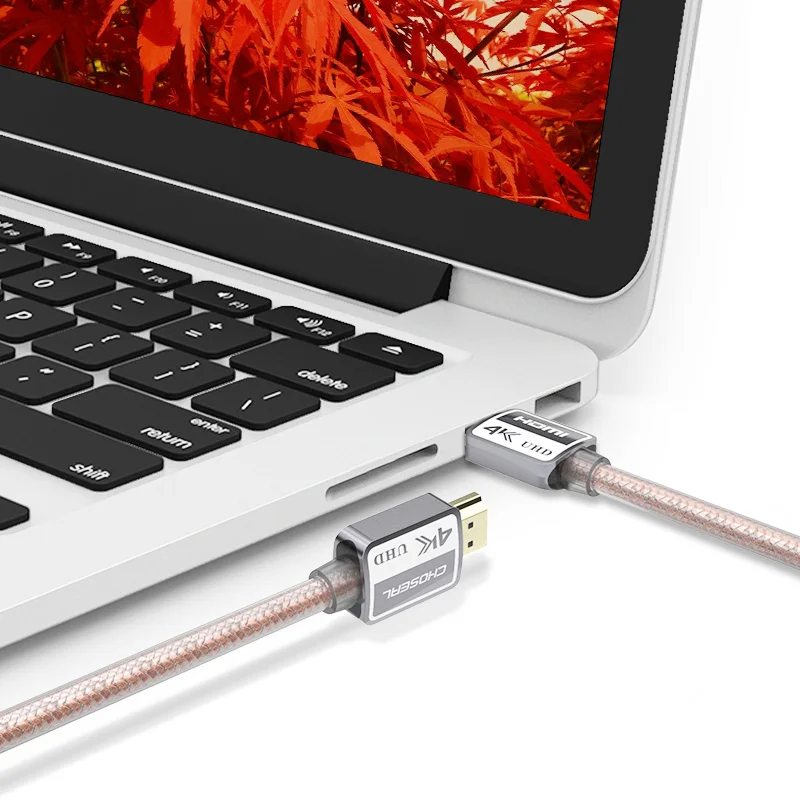 CHOSEAL hdmi кабель 2 0 3D 4K высокого Скорость HDMI для HD ТВ ЖК дисплей ноутбук PS4/3 проектор