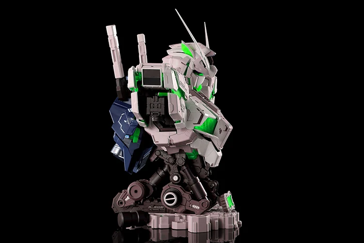 Comic Club INSTOCK YIHUI модель сборки Gundam Единорог зеленый Бюст Модель 1:35 содержит