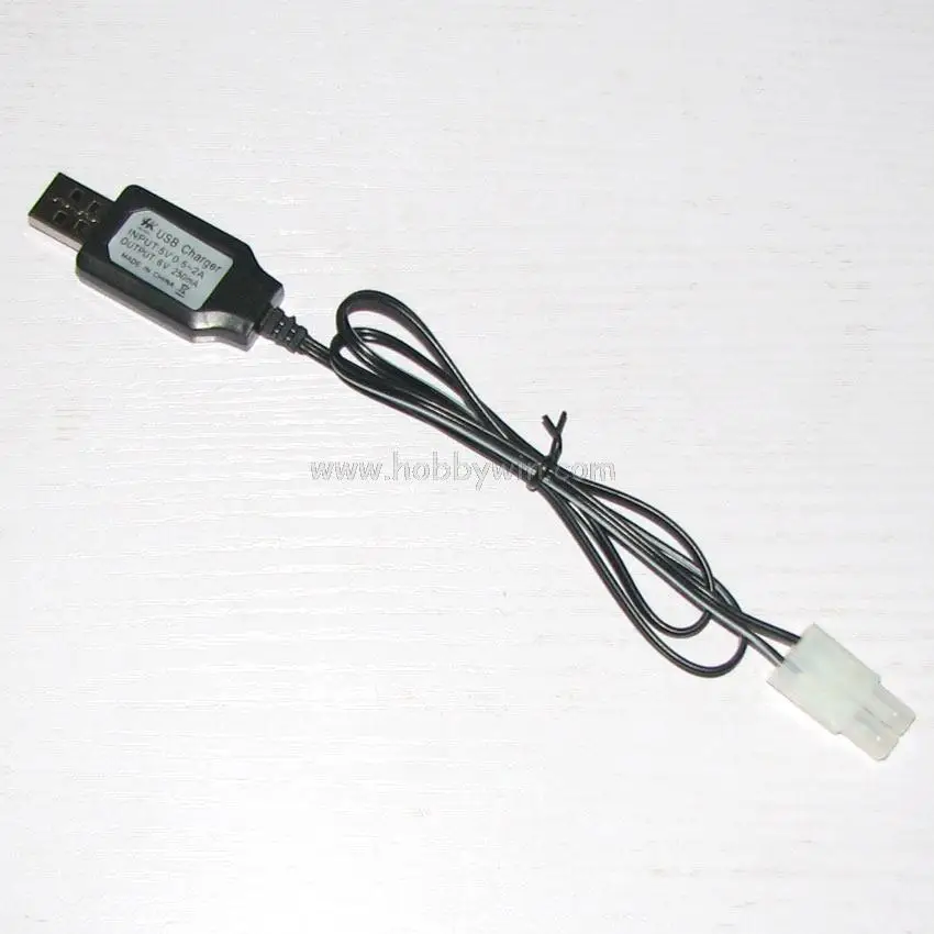 6V/250mA USB зарядное устройство большая штепсельная вилка tamiya с зарядной лампой