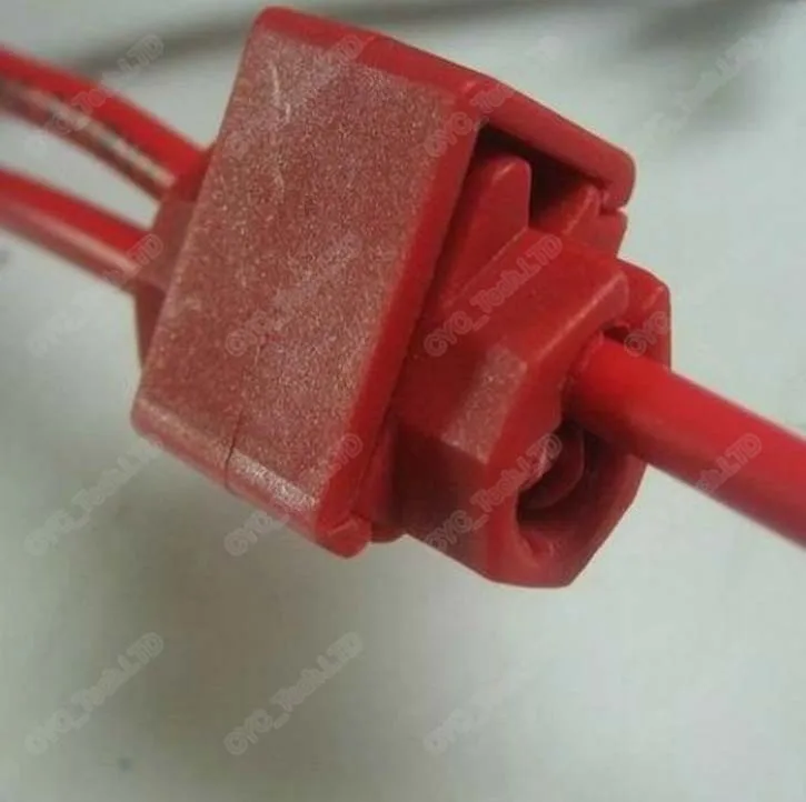 500 шт. Скотч Блокировка Быстрый сращивания 18-22awg электрические Терминалы коснитесь scotchlock ассортимент Провода Инструменты для наращивания волос