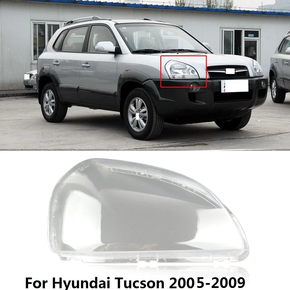 Capqx 1 шт. для hyundai Tucson 2006-2012 передняя фара Lampcover фара дальнего света водостойкая яркая лампа тенты в виде ракушки крышка