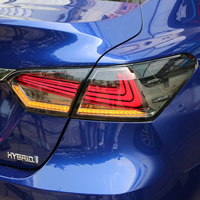 Автомобильный Стайлинг для 2018 Toyota Camry задние фонари светодиодная задняя фара DRL +