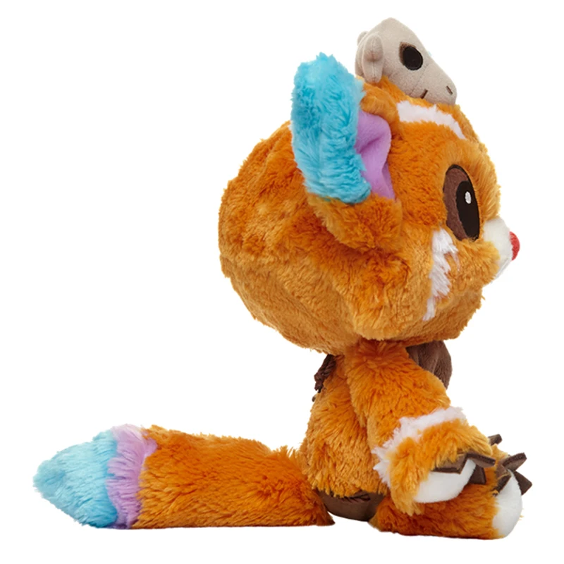 

32cm Game League Lol Gnar Plush Toys Doll Official Edition 1:1 Gnar Plush Soft Stuffed Toys For Children Kids Christmas Gifts