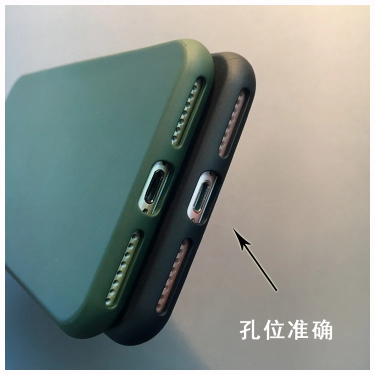 Противоударный чехол для телефона iphone 6 6s 7 8 6S Plus мягкий силиконовый