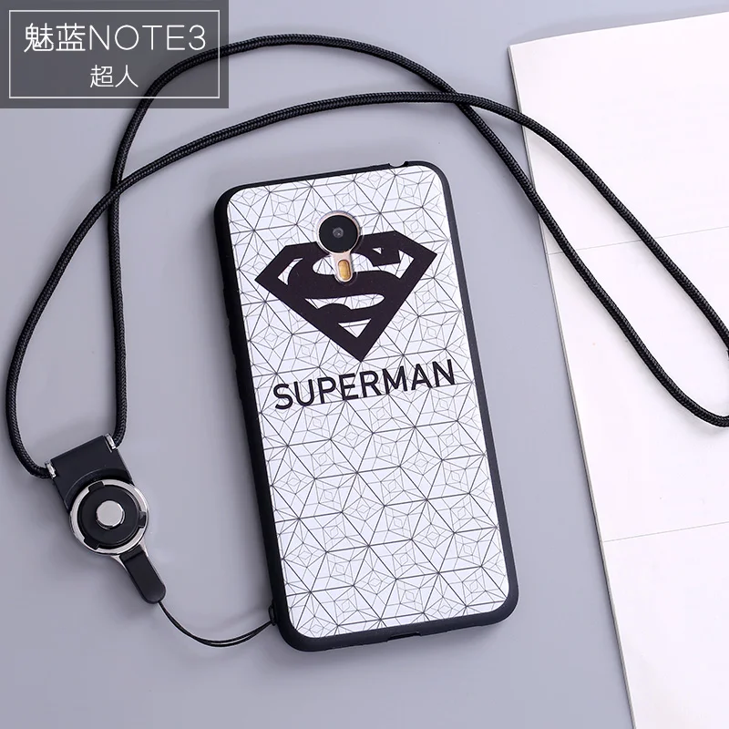 For Meizu M3 Note Case Soft Silicone Back Cover Meilan 3 M3Note Cartoon Painting Protective Phone Cases Fundas |