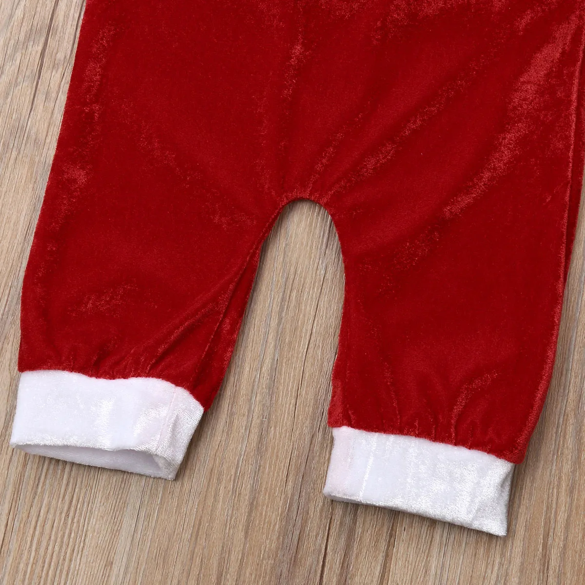 Cute Xmas Newborn Infant Baby Girl Boy Long Sleeve Cotton Red Romper Jumpsuit Christmas Belt Outfits Clothes Autumn | Детская одежда и