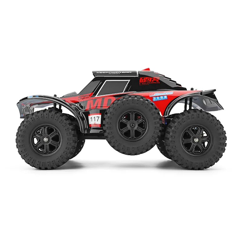 Lamsam 124012 RC машинки 1/12 4WD пульт дистанционного управления дрейф внедорожный Rar высокоскоростной автомобиль 60 км/ч короткий грузовик Радиоуправление гоночные машинки игрушка