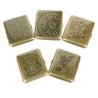 Винтажный металлический чехол для сигарет, 20 шт., классический дизайн, чехол для сигарет, Подарочная коробка для мужчин, аксессуары для сигарет