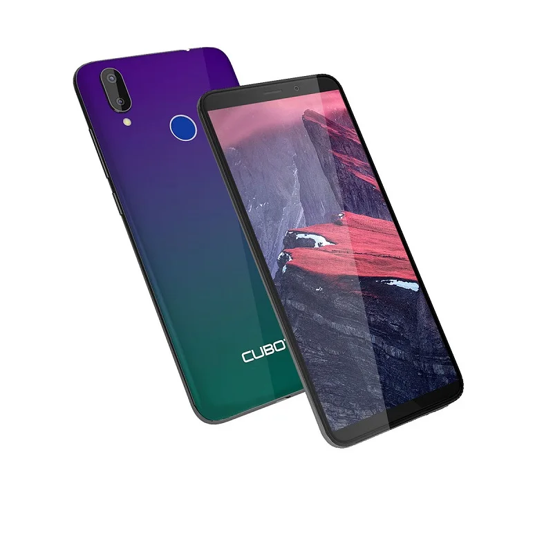 Cubot J7 5 7 дюймов Android 9 0 18:9 смартфон 2 Гб 16 MT6580 четырехъядерный двойной камеры 2800 мАч