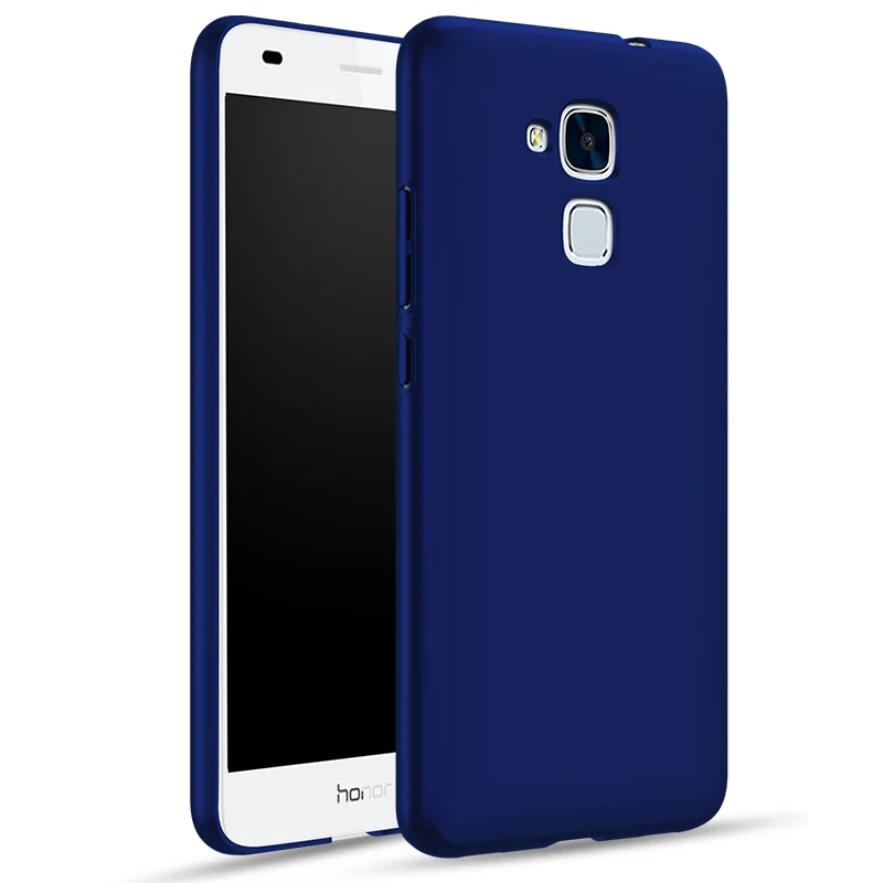 WolfRule для крышки huawei Honor 5C чехол Ультратонкий Гладкий PC чехол для телефона для huawei Honor 5C Чехол для Honor 7 Lite GT3 5,2'' - Цвет: Blue