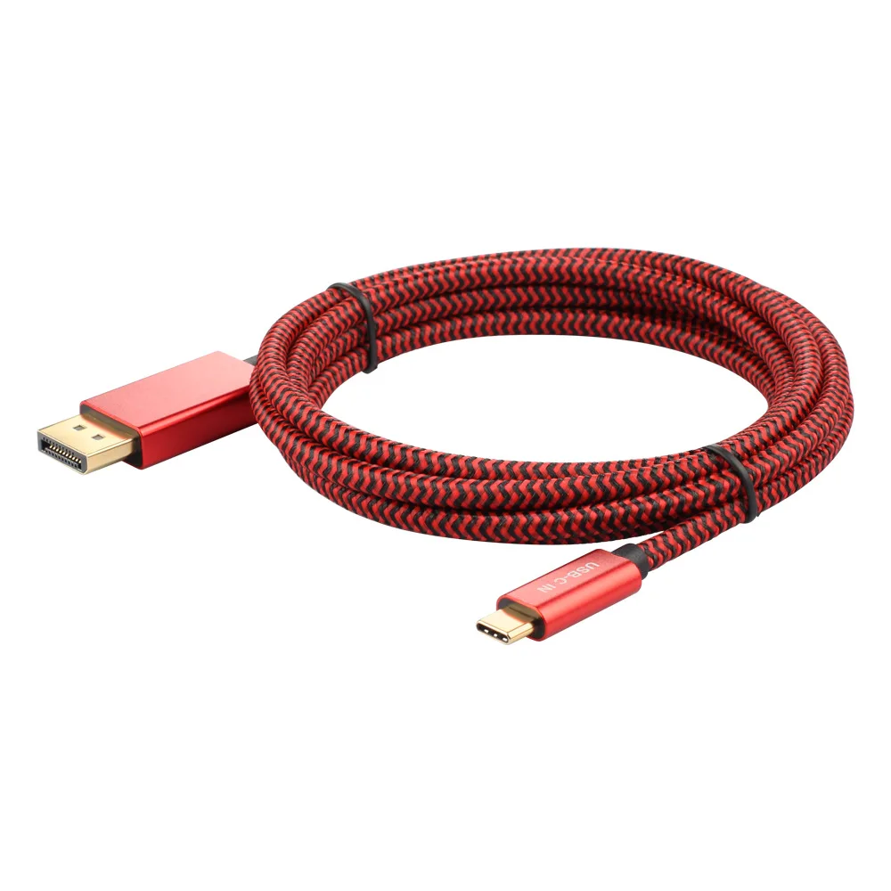 USB C к DisplayPort кабель 4K @ 60 Гц 3 1 Type DP (Совместимость с Thunderbolt 3) для MacBook Pro 2018/2017 iPad Pro| |
