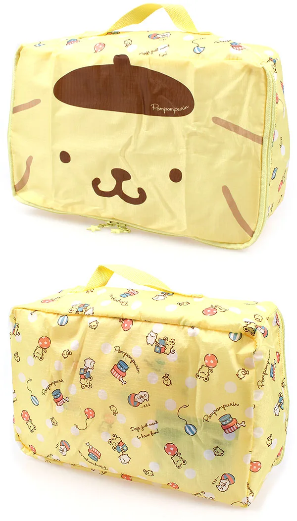 Милая мультяшная Марка pom-Pom Purin My Melody складная дорожная сумка для хранения подвесная косметичка женский органайзер для хранения одежды