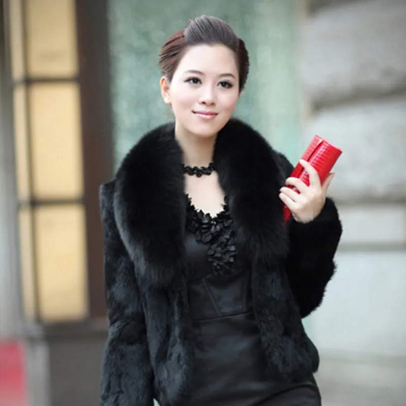 

Vintage fluffy Faux Fur Coat Fluffy Warm Long Sleeve Female Outerwear Autumn Winter Coat Jacket