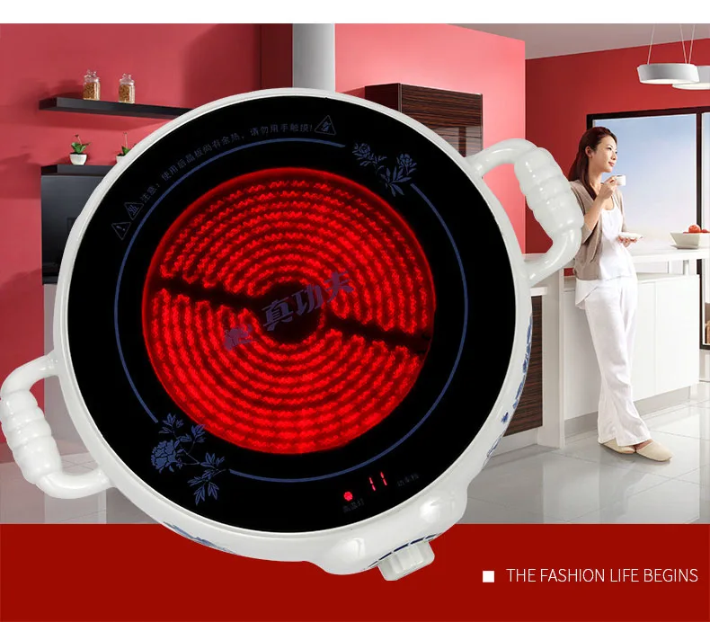 Толстая электрическая керамическая плита из нержавеющей стали бытовая техника