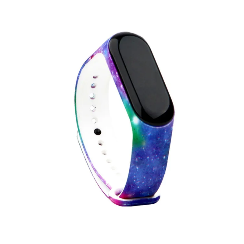 017 New Colorful silicone band For Xiaomi mi band 3 strap Replacement bracelet band mi band 3 Strap men/women watches Accessories - Цвет ремешка: 017