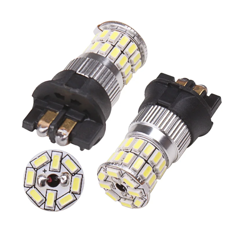 2PCS PWY24W/PW24W LED BULBS Clearance/DRL Turn Signal/Daytime running Light yellow white For VW MK7 Golf CC BMW 1 3 Series Audi |