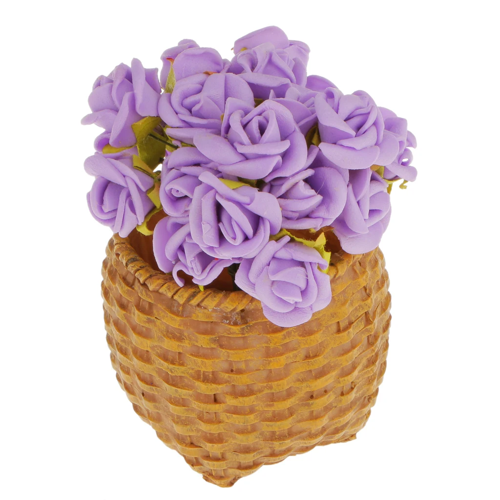 100 XMini искусственные розы цветы букет Свадебный домашний романтический декор