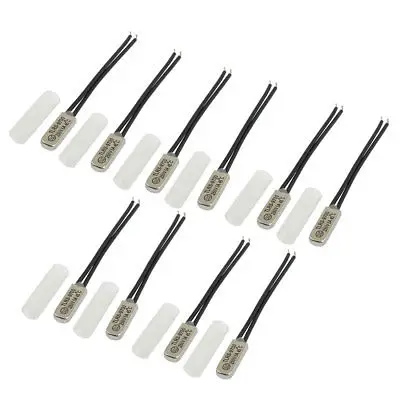 

10 Pcs KSD9700 45C 5A NC Temperature Control Switch Thermostat Bimetal
