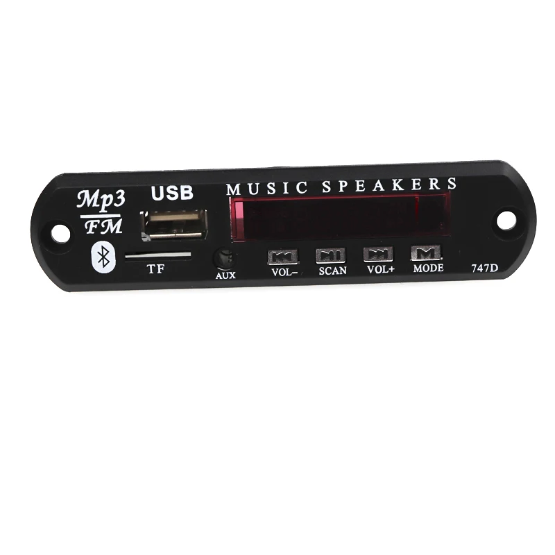 DC 12 В Bluetooth MP3 WMA декодер доска аудио модуль USB TF Радио беспроводной музыкальный MP3 плеер дистанционное управление для автомобиля аксессуары