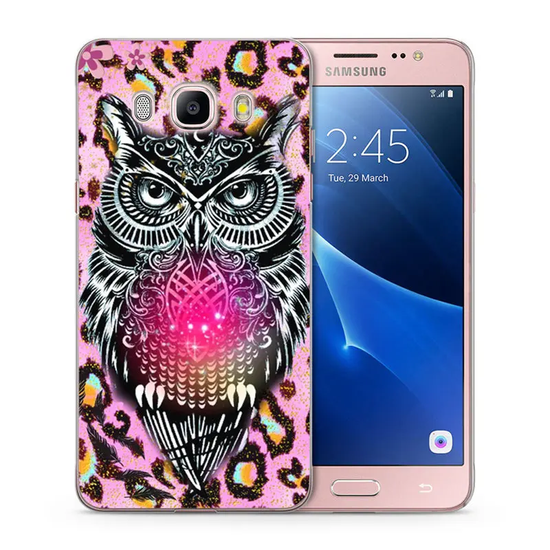 Для Samsung Galaxy A3 A5 2017 чехол мягкий тигр филин Роза узор окрашенный для телефона S8plus