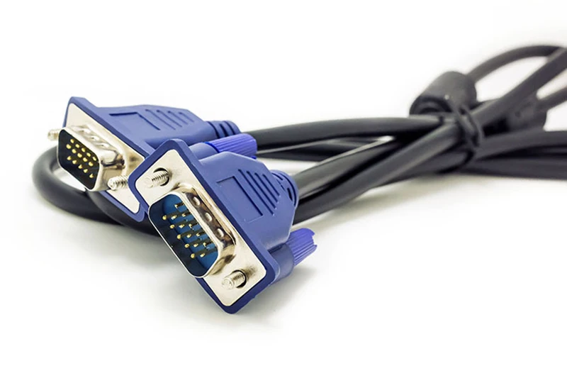 Кабель HD VGA папа 3 + 5 Pin D Sub кабели видео разъем кабель 1 м для монитора проектора