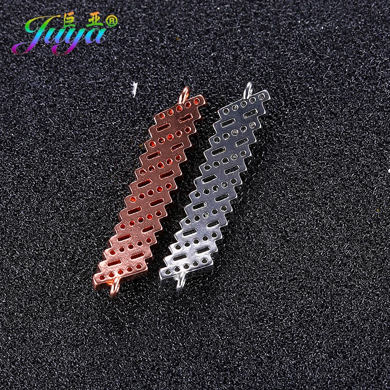 Кубические циркониевые компоненты для ювелирных изделий Золотые/розовые