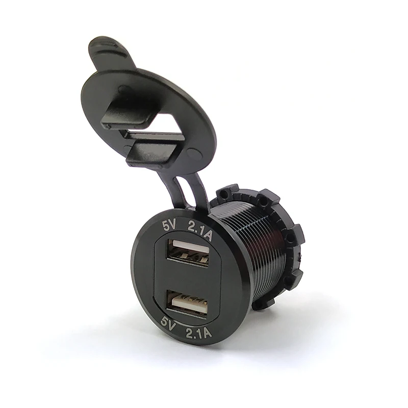 Buendeer DIY Алюминиевая планшетория адаптер питания 4 2 а 12 В/24 В двойное USB зарядное