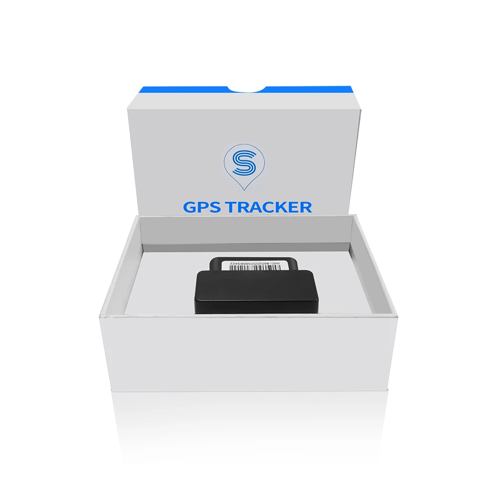 Мини 16Pin OBD/OBD2 GSM Автомобильный GPS трекер gprs LBS/GPS позиционный отслеживающий локатор