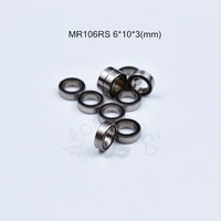 bearing 10pcs mr106rs 6103mm free shipping chrome steel rubber sealed high speed mechanical equipment parts