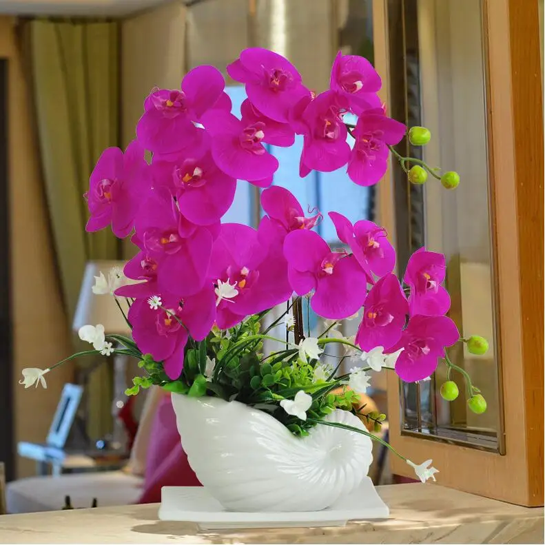 Современная керамическая ваза украшения настольная Цветочная композиция