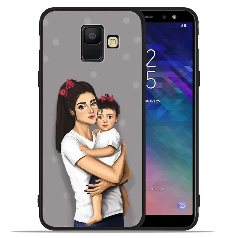 Роскошные для малыша и мамы; queen Woman king для samsung Galaxy A9 A8 A7 A6 A5 A3 J3 J4 J5 J6 J8 плюс чехол для телефона чехол Coque Etui