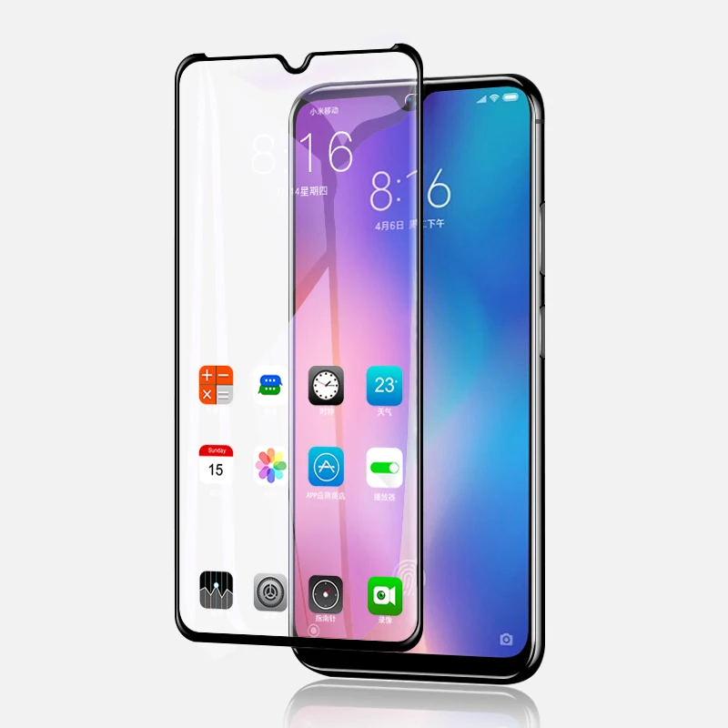 5D полное покрытие закаленное стекло для Xiaomi Mi 9 8 Lite 5X A1 6X A2 pocoppne F1 защита экрана Redmi