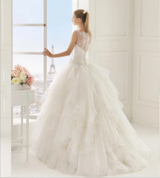Fariy weddding платья robe de soiree свадебное платье Элегантное Роскошные изящные свадебные