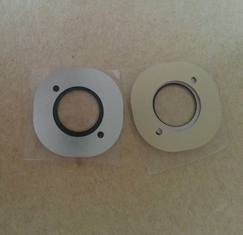 Задняя крышка объектива камеры стеклянная с металлической рамкой Замена для LG G4