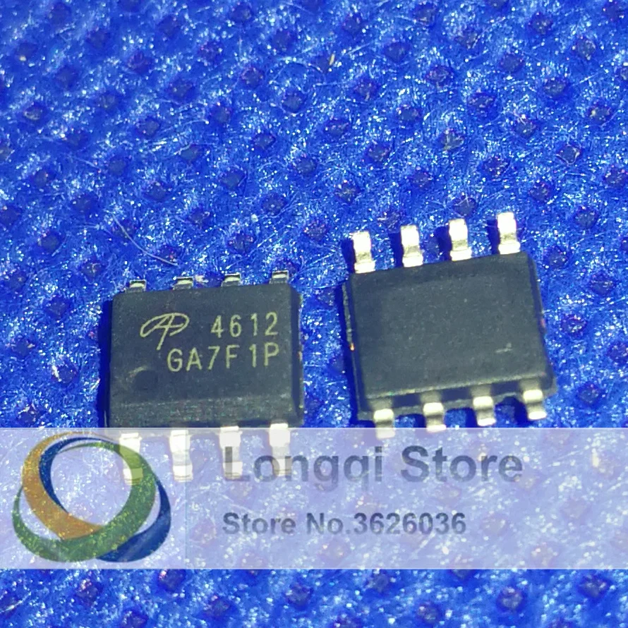 10PCS AO4612L AO4612 4612 SOIC-8 SOP-8 Complementary Enhancement Mode Field Effect Transistor N/P-CH 60V 4.5A/3.2A | Электроника