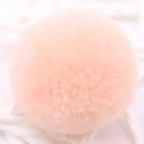 Light Pink Помпоны 20 мм, разноцветные помпоны из пряжи, Меховые помпоны для рукоделия, мягкие помпоны из полиэстера, свадебные украшения для шитья на ткани, аксессуары 20 шт - Цвет: Light Pink