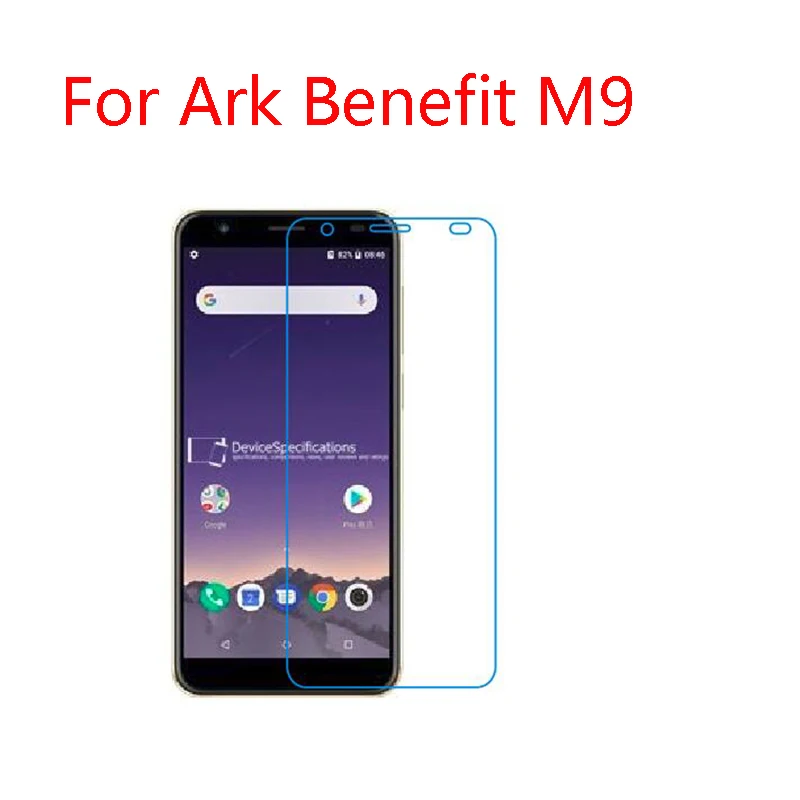 Ark Benefit M9 3-Pack) 9H Гибкая стеклянная Защитная пленка для Ark Benefit M9, 551, Note 1, S452, 453503 Max, 505, коричневый 1, Elf S8, Phantom 1, Wizard 1,2 - Цвет: Ark Benefit M9