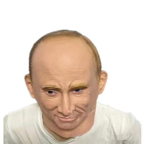 Halloween Rubber Masks Masquerade Party Adult Cosplay Fancy Costume Props Russian President Vladimir Putin Latex Mask Full Face | Дом и сад