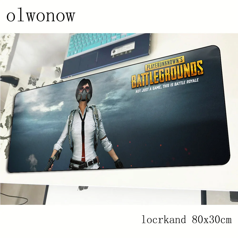 Pubg коврик для мыши 80x30 см толстый игровой коврик для мыши большой геймерский коврик Новое поступление игровой компьютерный стол padmouse клавиатура большие игровые коврики